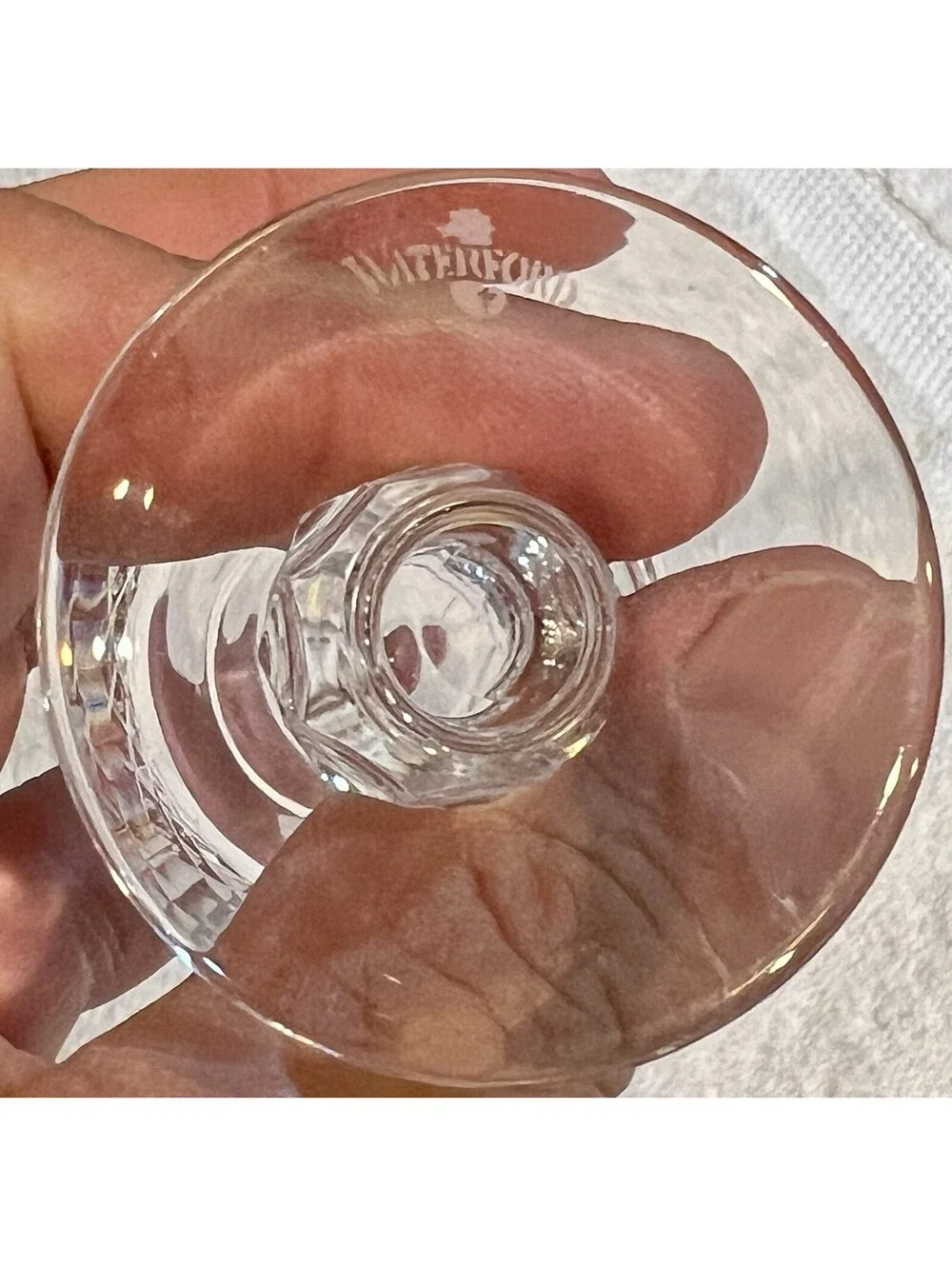 4 Waterford Crystal Colleen Liqueur Glasses 3-1/4” tall.